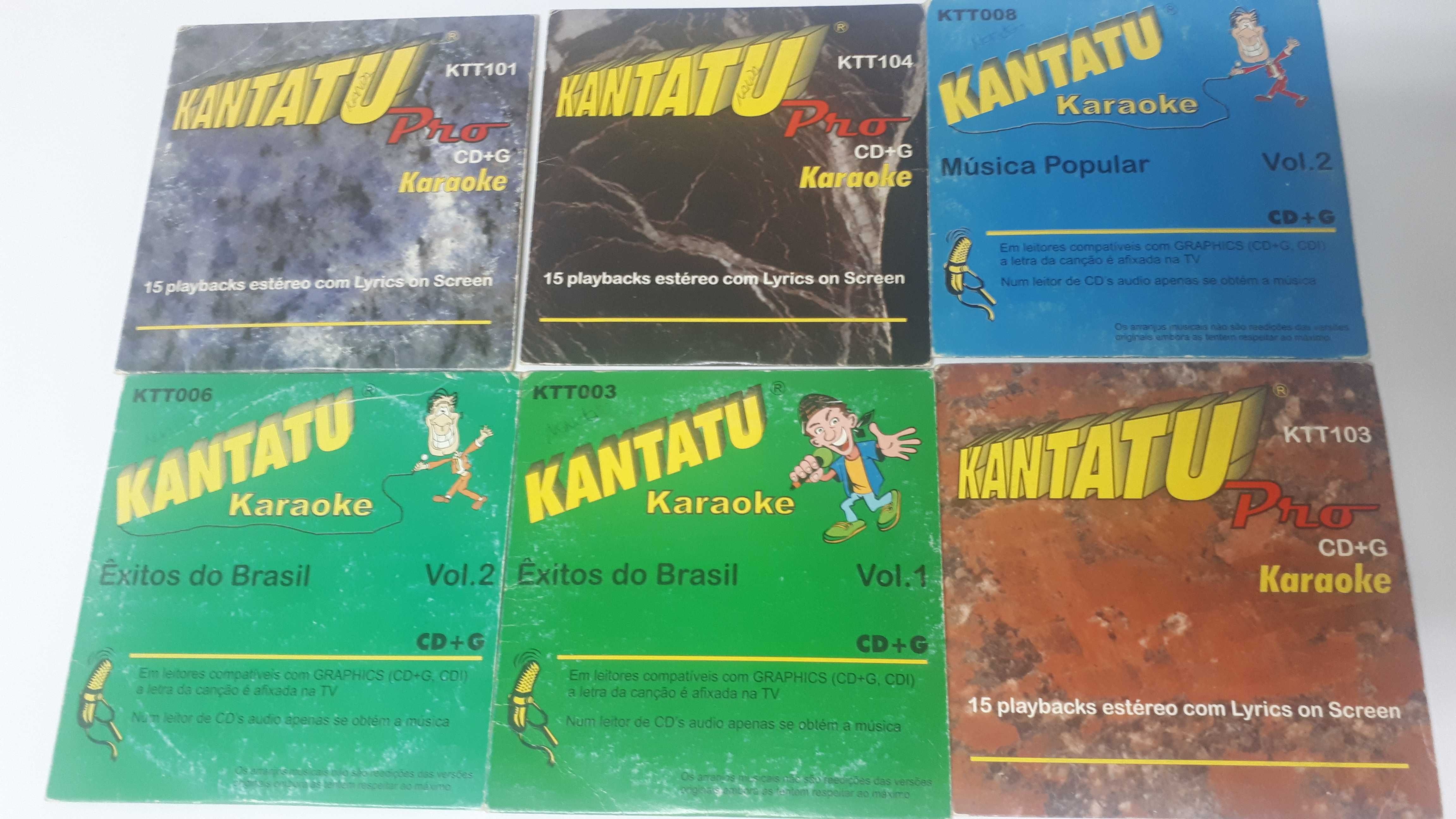 Consola de Karaoke IKTV + 6 cd's Kantatu originais + 2 micros