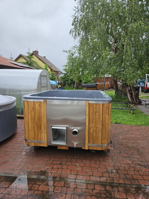 Balia ogrodowa beczka ogrodowa jacuzzi wanna basen sauna