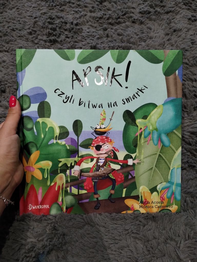Książka "Apsik czyli bitwa na smarki"