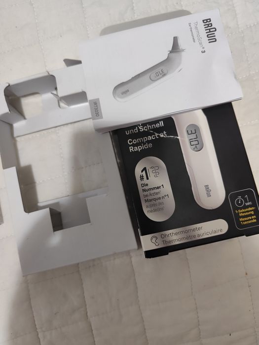 Elektryczny Termometr do Ucha Braun Thermoscan 3 IRT3030