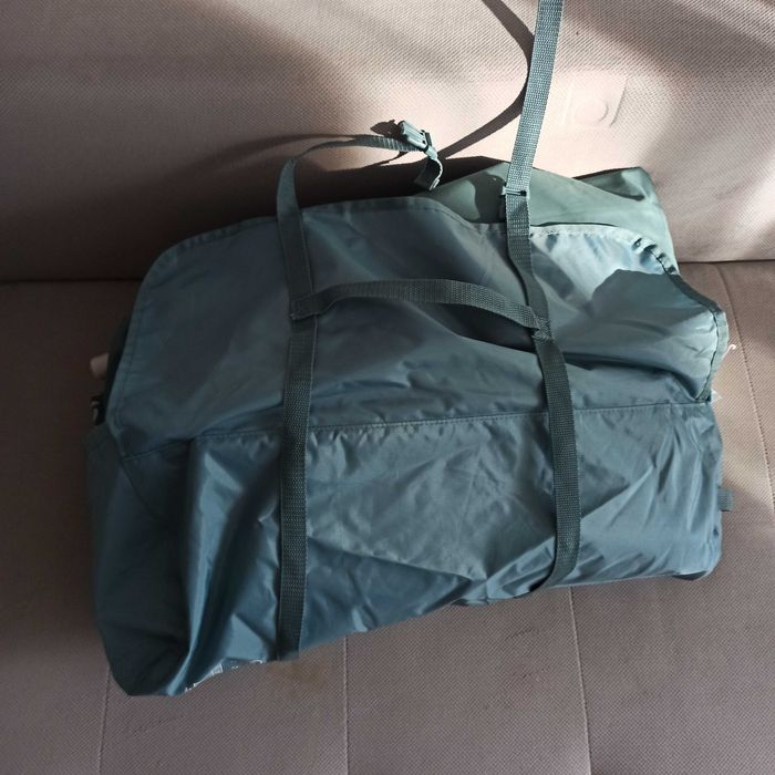 Materac kempingowy Quechua Air Comfort 140 cm 2-osobowy + pompka