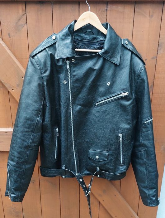 Kurtka motocyklowa Tarbor 2XL / 56, skórzana ramoneska