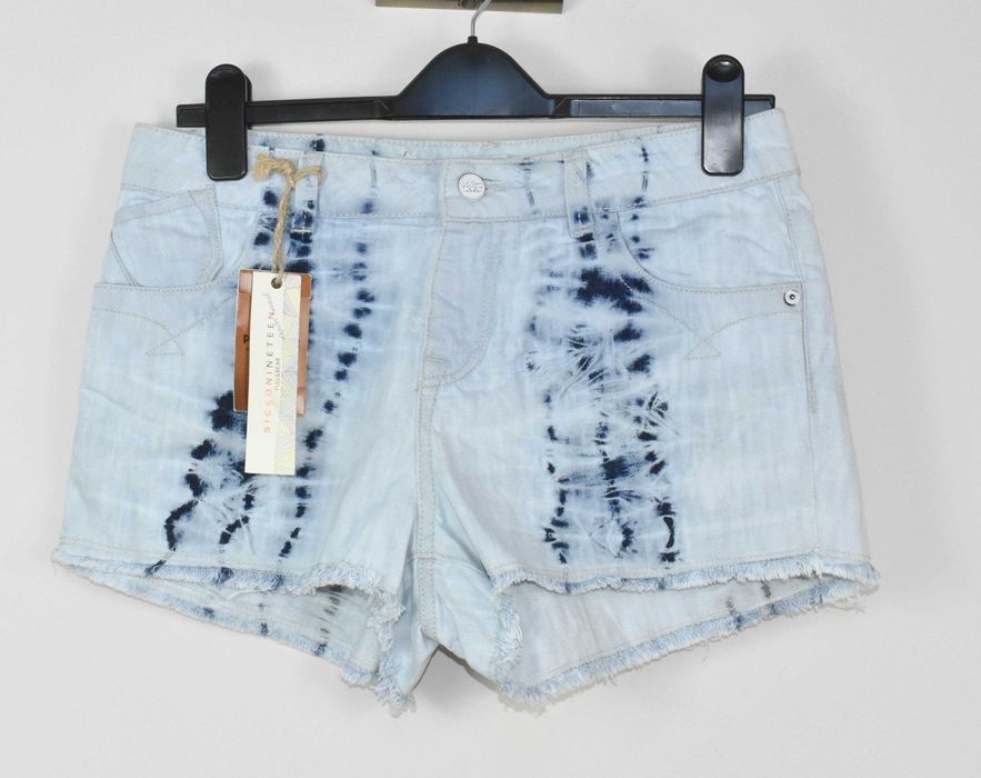 Pull & Bear szorty jeansy ombre 40