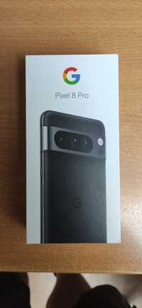 Google Pixel 8 Pro, 256Gb, czarny; Nowy, NIE OTWIERANE PUDEŁKO