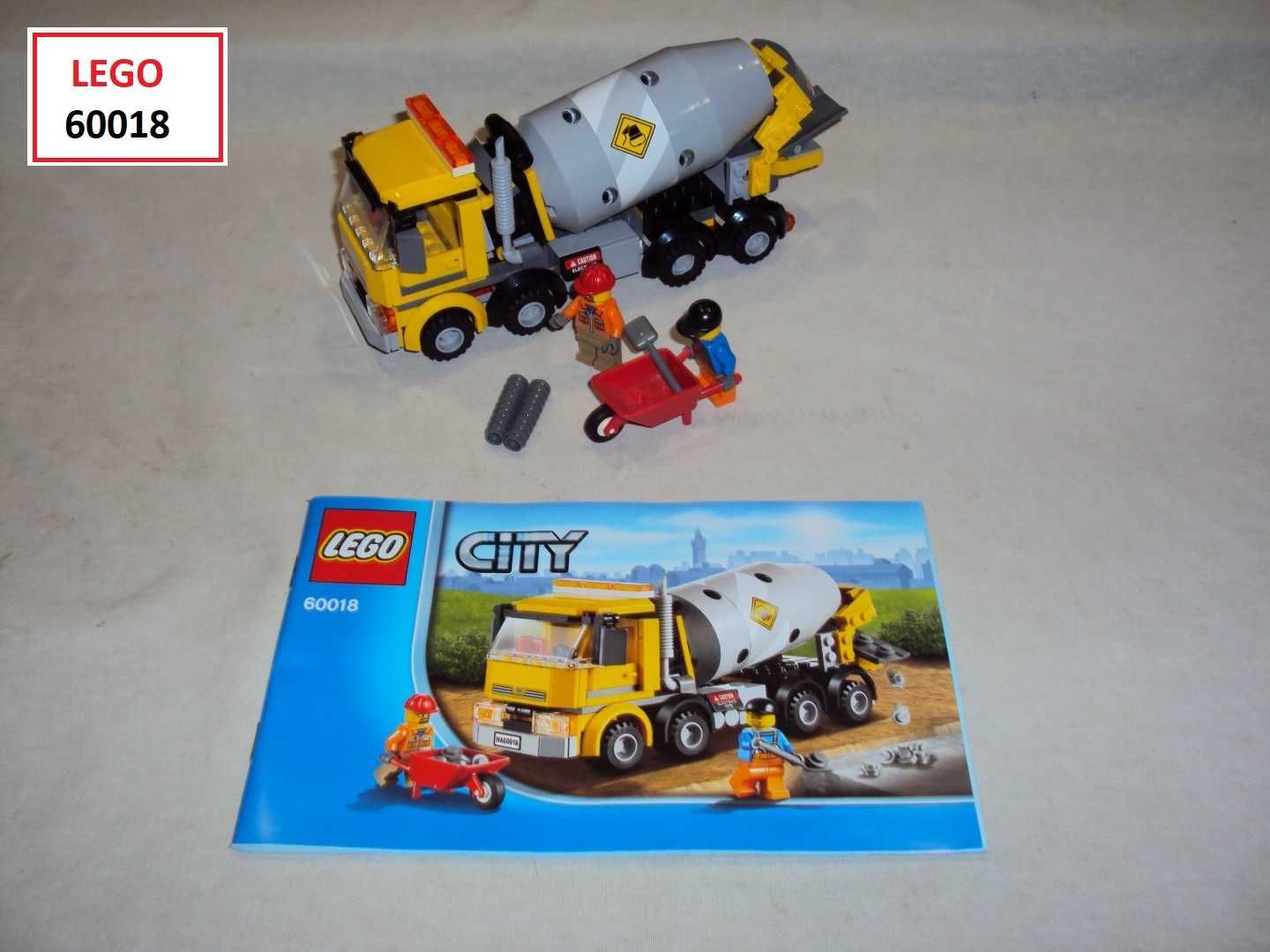 LEGO CITY (6 Sets): 60076; 60018;  60073; 60072; 4204; 4200