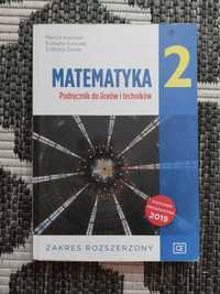 Matematyka 2 zakres rozrzeszony, podręcznik, pazdro
