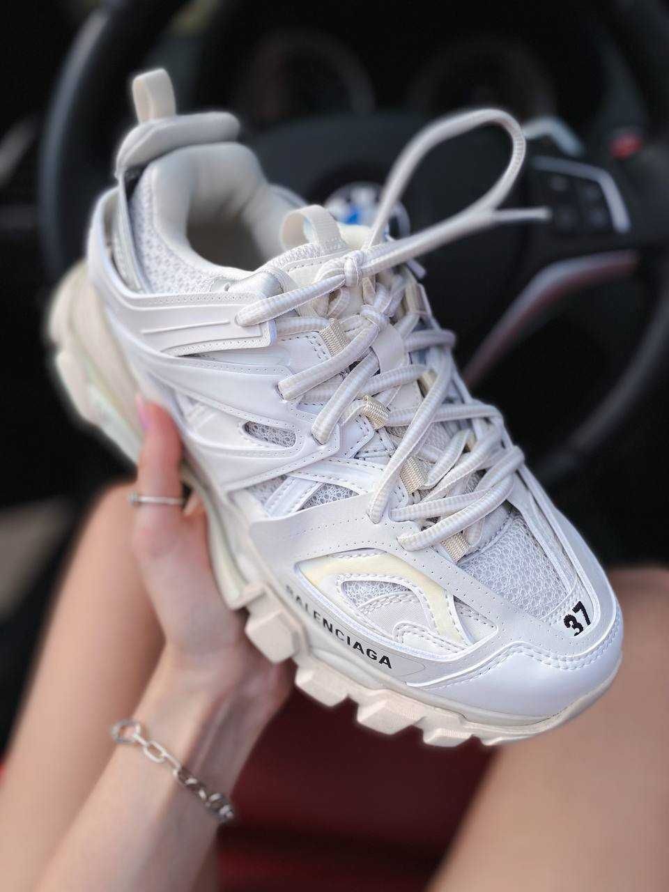 Жіночі кросівки Balenciaga Track білий  056 ТОП ЯКІСТЬ