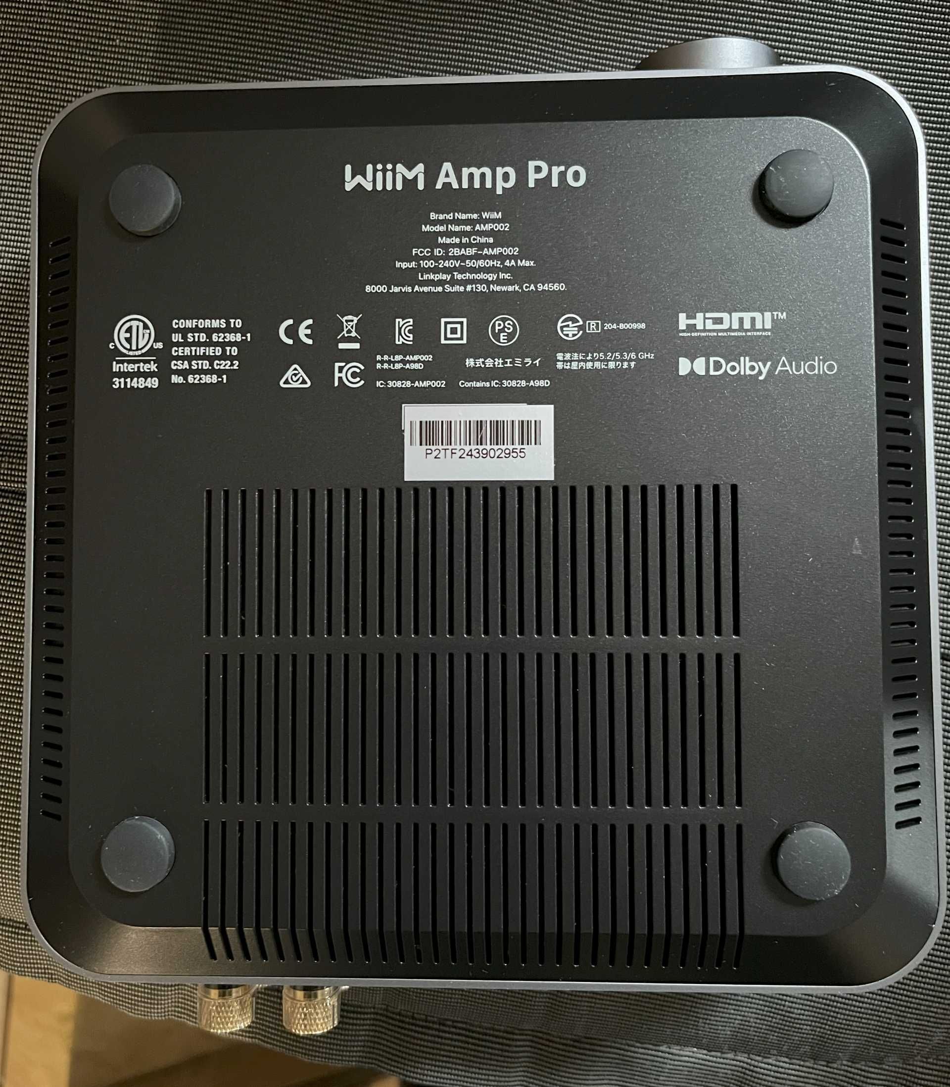Wzmacniacz WiiM Amp Pro, Streamer Audio