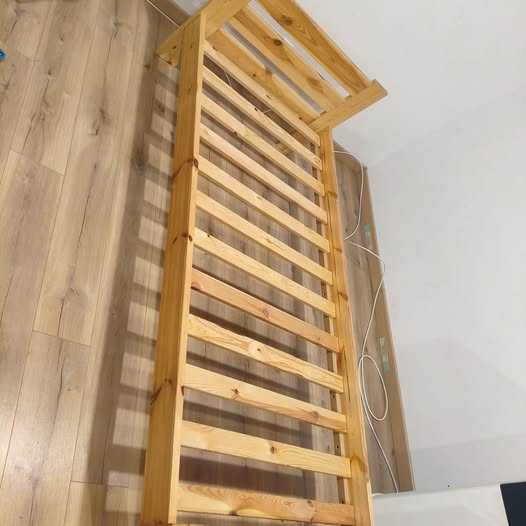 Łóżko drewniane pod materac 90x200