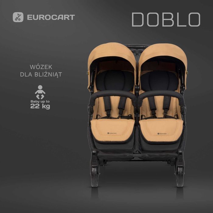 szkrabwita.pl Euro-Cart Doblo wózek spacerowy twin