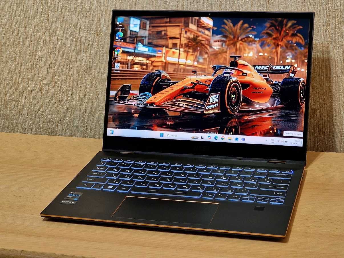 MSI Summit E13 FlipEvo Intel Core i7-1280P RAM16 SSD512 Батарея14годин