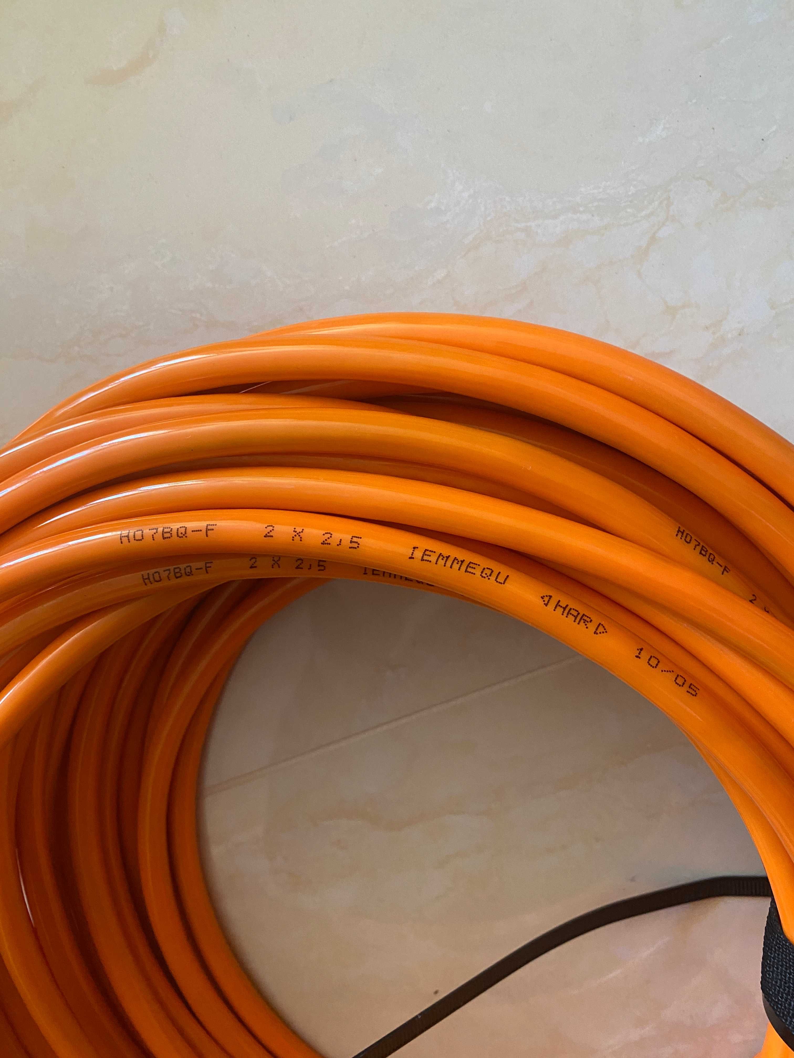 Przewód Kabel Linka H07BQ-F 2x2,5 poliuretan 25 mb NOWY