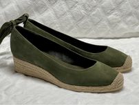 Tory Burch khaki espadryle roz. 40
