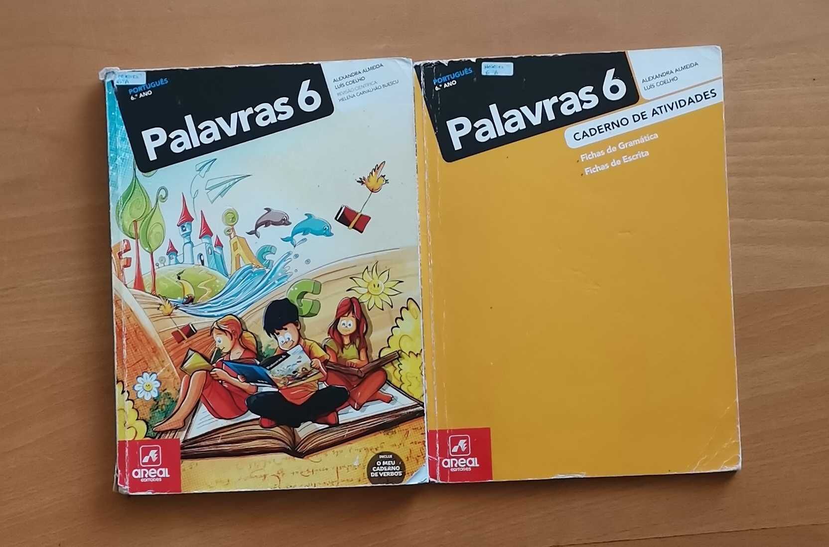 Manuais escolares (6 ano) - inglês, ciências (apenas CA) , português