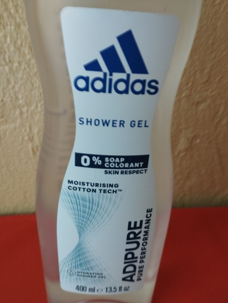 Гель для душу Adidas Adipure Shower Gel жіночий Іспанія 400 мл.