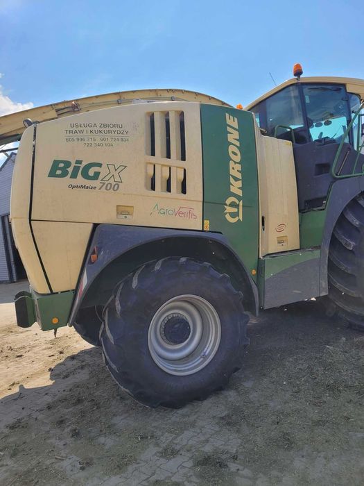 Sieczkarnia polowa Krone BiG X 700 OptiMaize