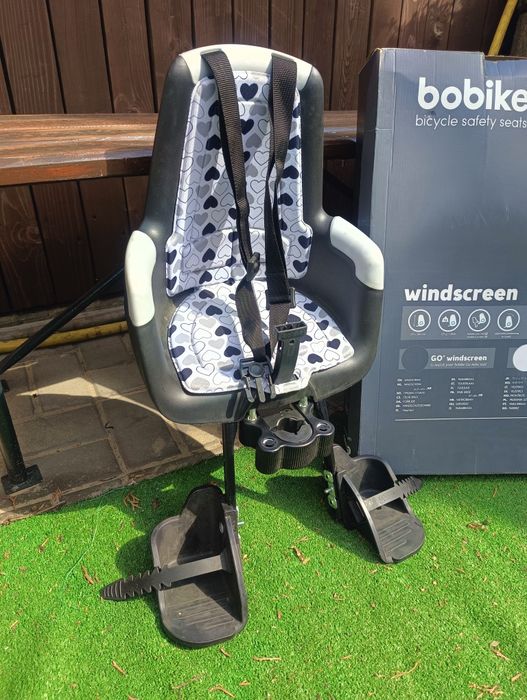Fotelik rowerowy bobike na przód