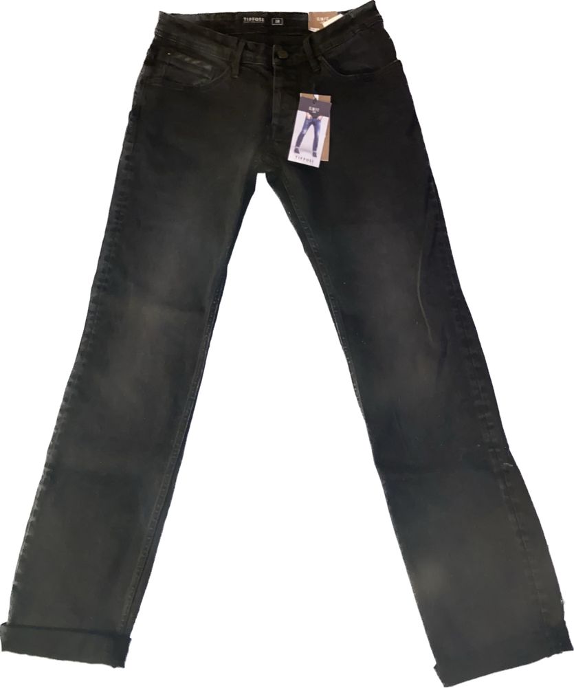 Calcas Pretas Tiffosi Slim Fit - Novas