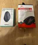 Zestaw dwóch Nowy zaplombowany myszek Logitech M720 Triathlon i RedRra