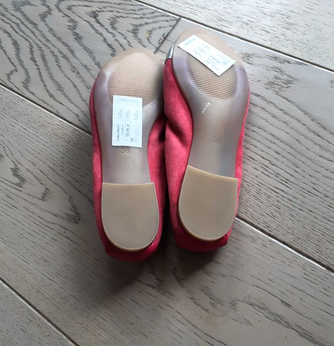 NOWE Vesuvio MCARTHUR baleriny damskie buty półbuty wygodne 38