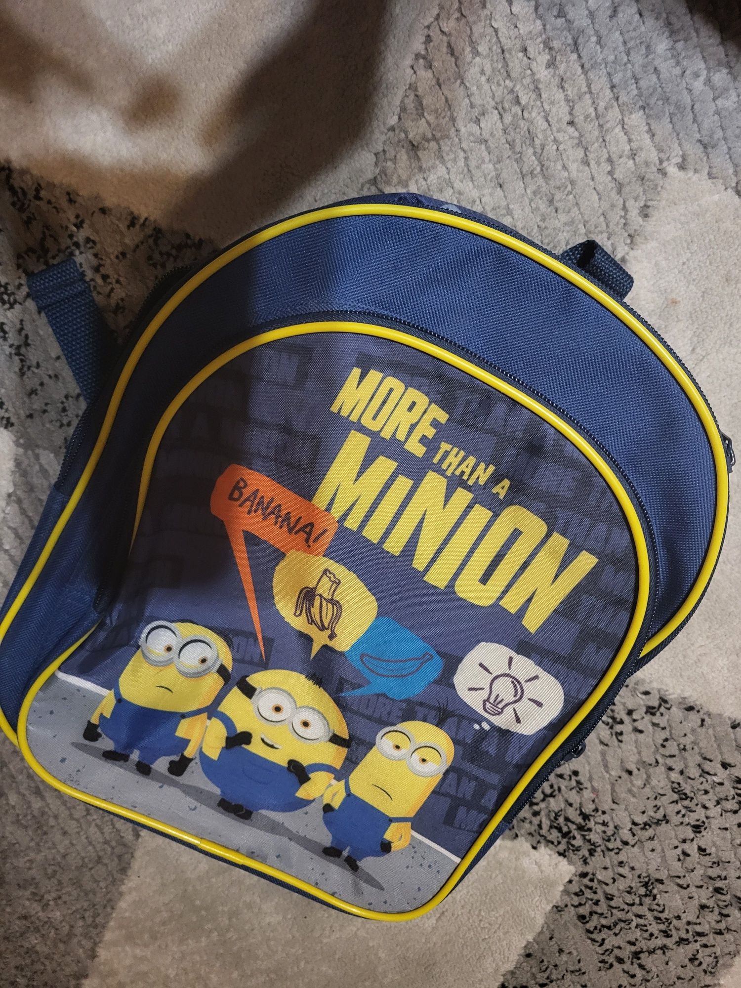Nowy Plecak dla przedszkolaka minionek
