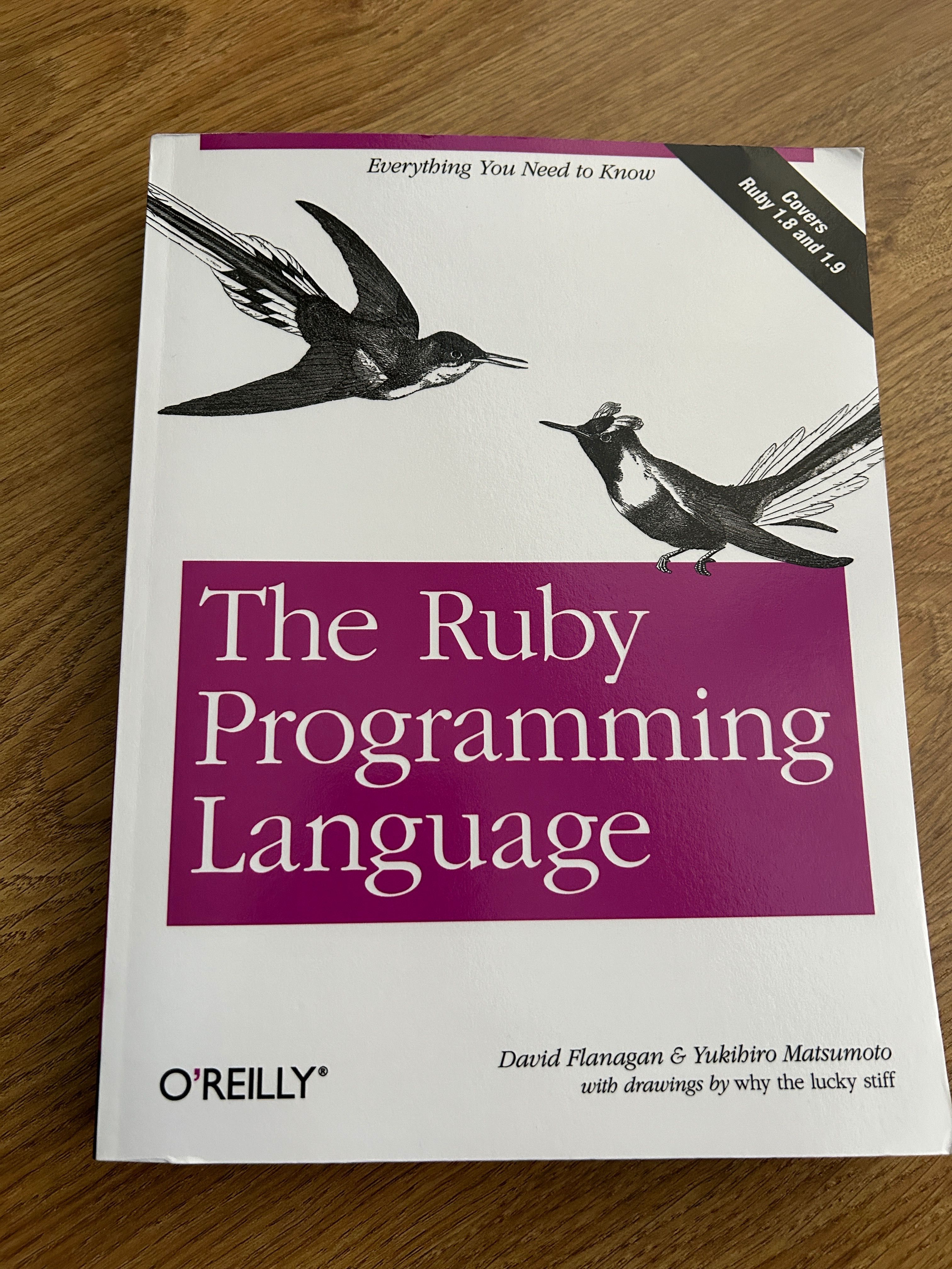 The Ruby Programming Language - nowa nieuzywana