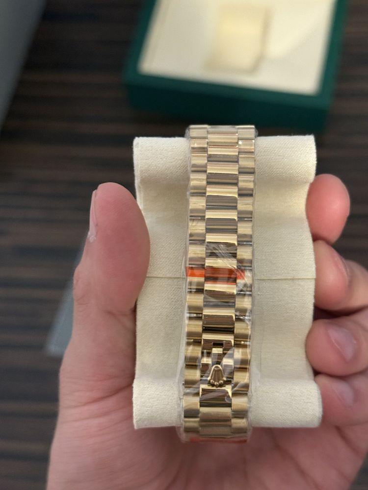 zegarek w stylu Rolex | Zielona tarcza |
