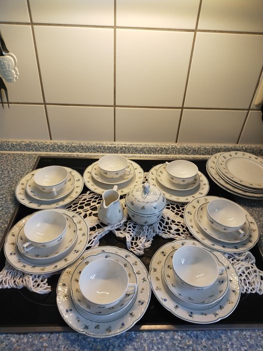 Фарфоровый Моко сервис Kaiser Dubarry Madeline на 6 персон
