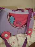 Walizka trunki fioletowa