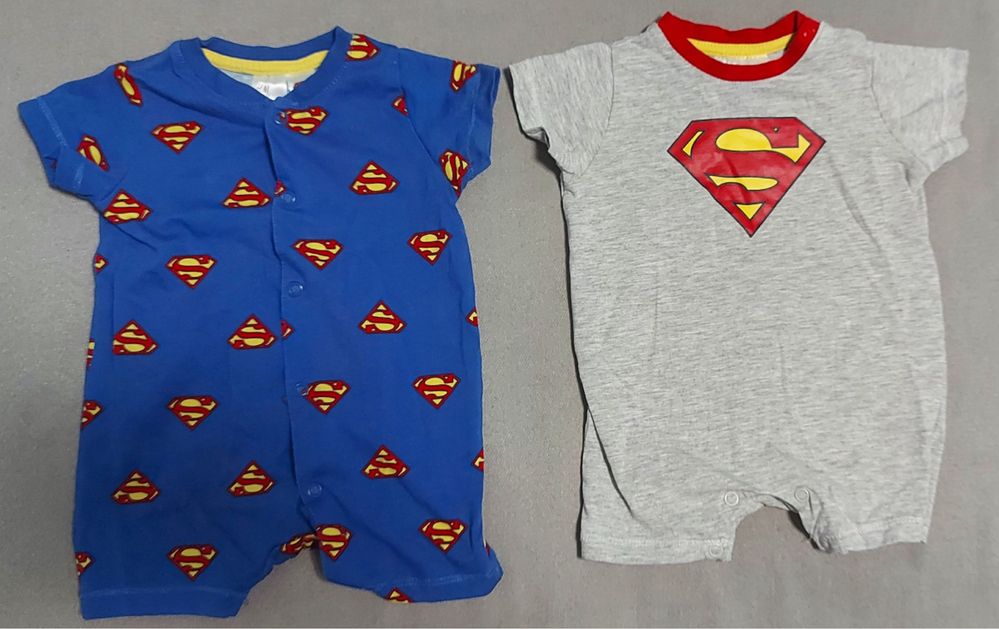 Rampersy Superman H&M rozmiar 56