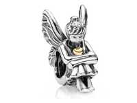 Srebrny Koralik Charms Beads Anioł Aniołek Angel Pas180