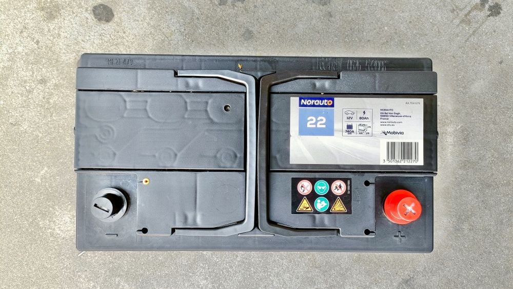 Bateria Auto 80Ah 740A (6 meses de uso)