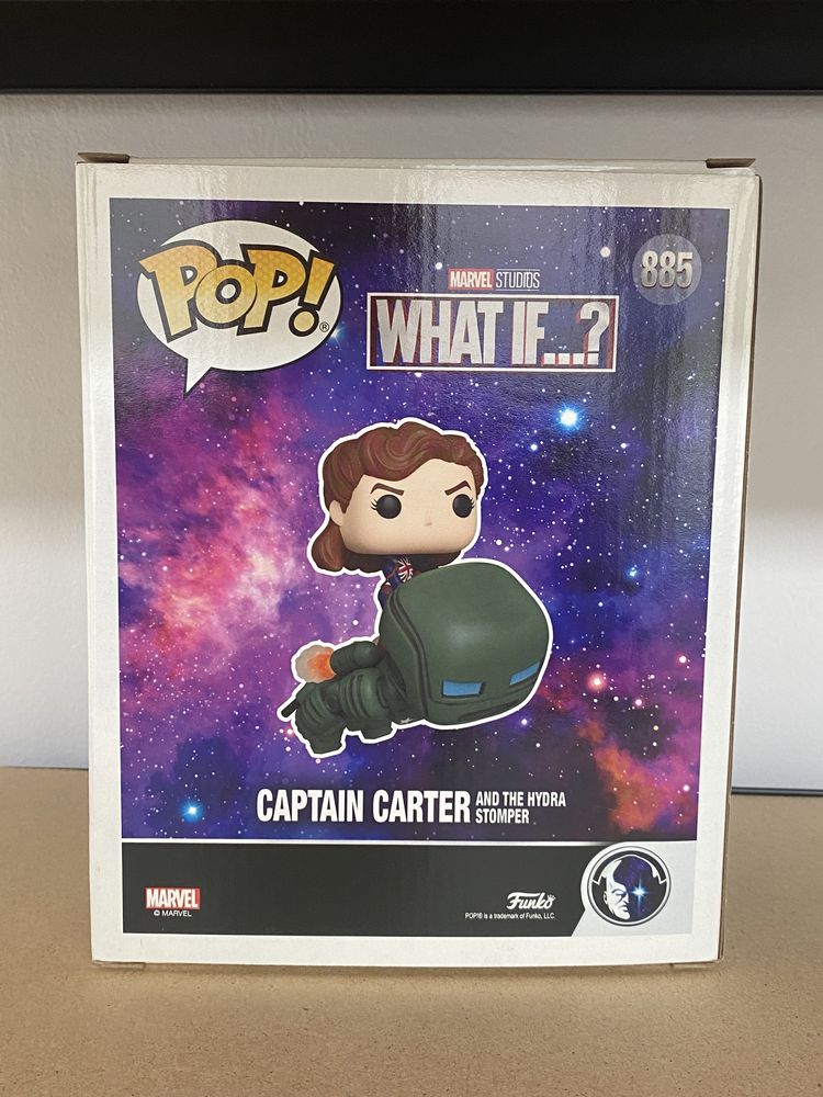 Funko Pop Captain Carter and The Hydra Stomper 885 Marvel What If