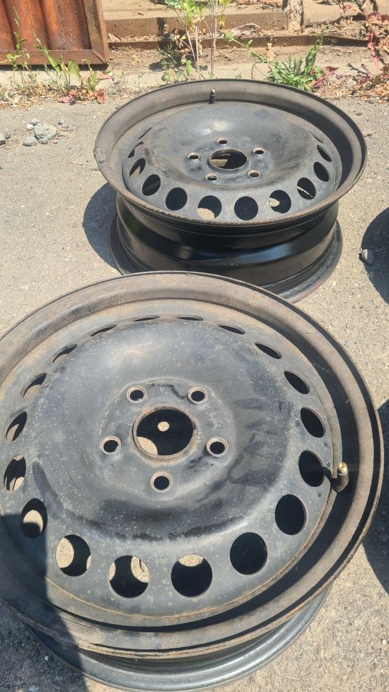 Диски металеві r15 skoda volkswagen