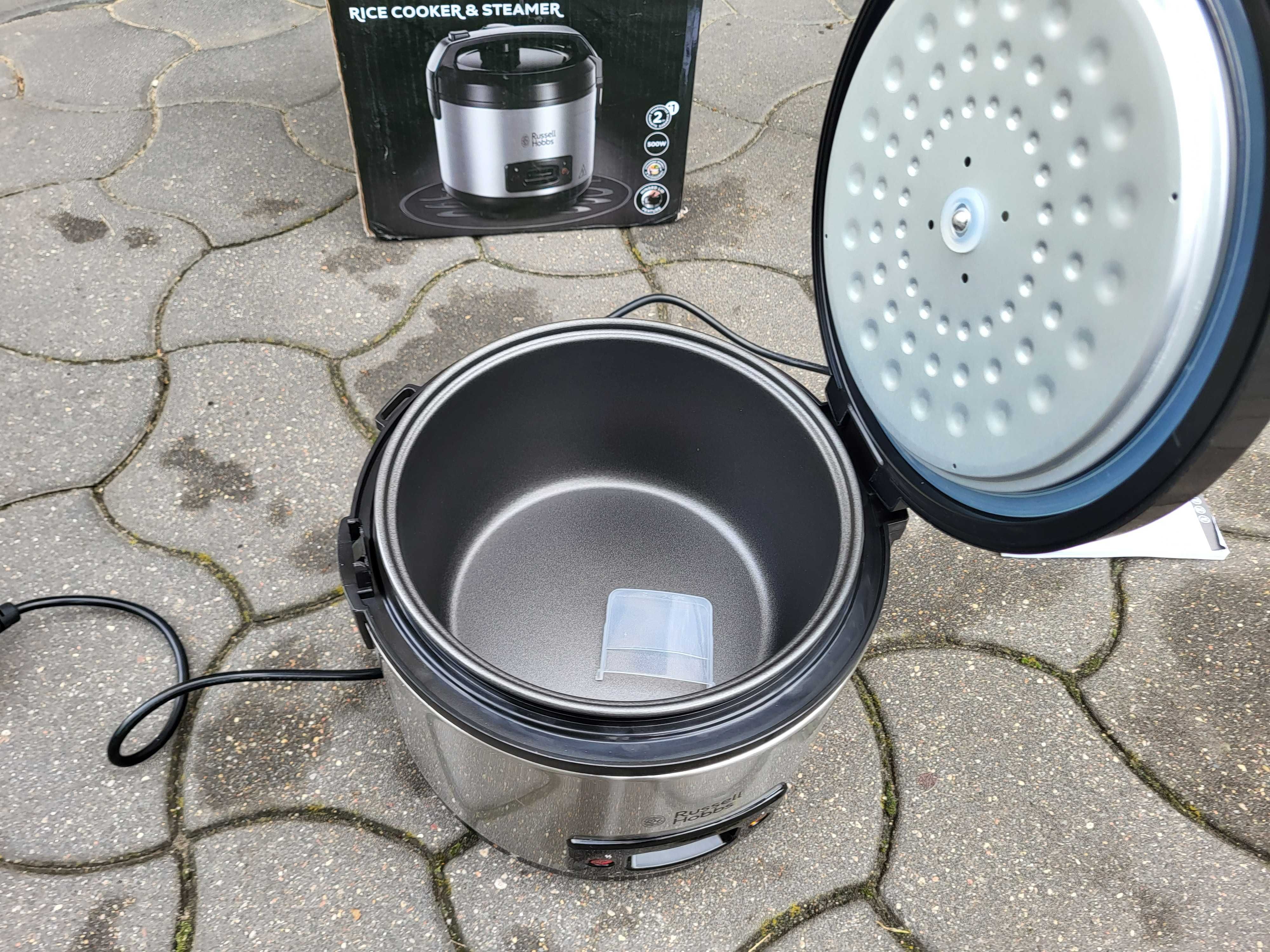 Garnek do gotowania ryżu wolnowar szybkowar ryżowar RUSSELL hobs 27080