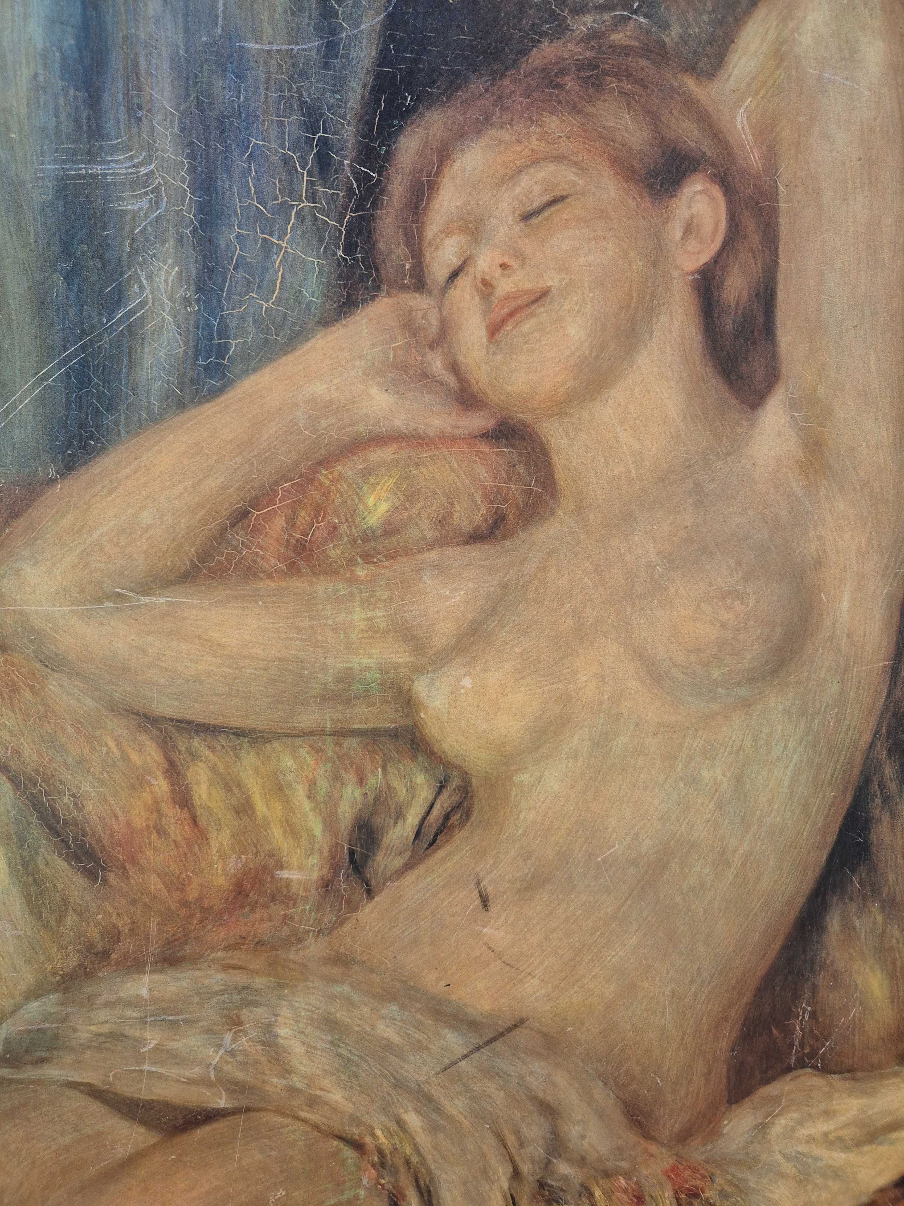 Reprodukcja Renoir akt śpiąca kobieta