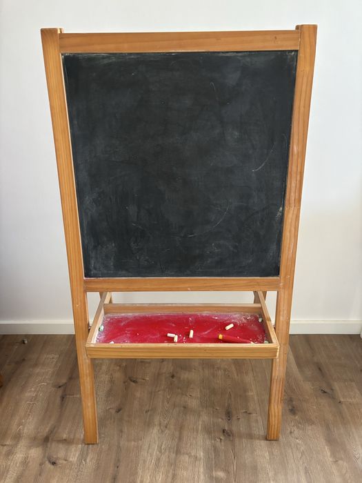 Quadro infantil Ikea 2 em 1 (giz e marcador)