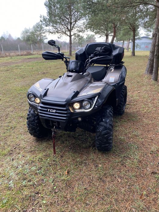 Quad TGB Blade 550i IRS 4x4 2018r sprowadzony homologacja. Plug.