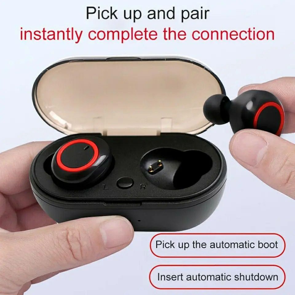 Earbuds Novos Fones Bluetooth Phones Auscultadores In-Ear Com Caixa