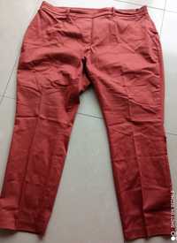 H&M spodnie kasztanowe 104-122 cm pas guma 50 52