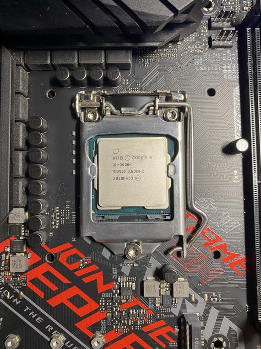 Zestaw i9-9900K + Asus Rog Strix Z390-H