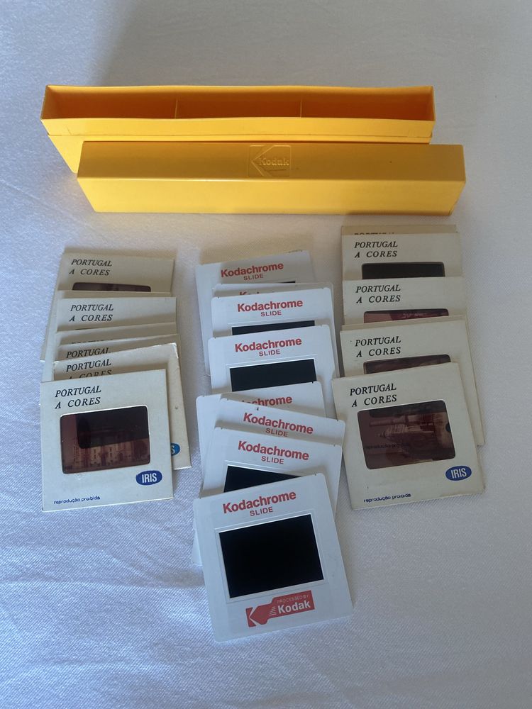 2 Caixas da Kodak - slides - Vintage