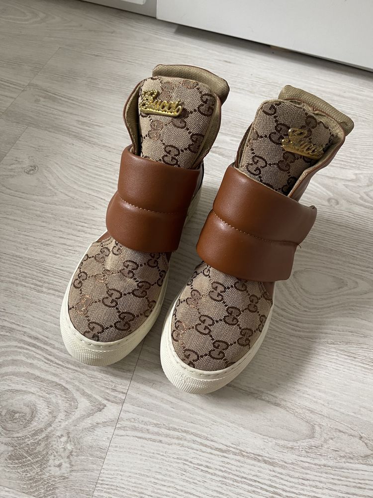 Asidasy trampki sneakersy gucci logowane