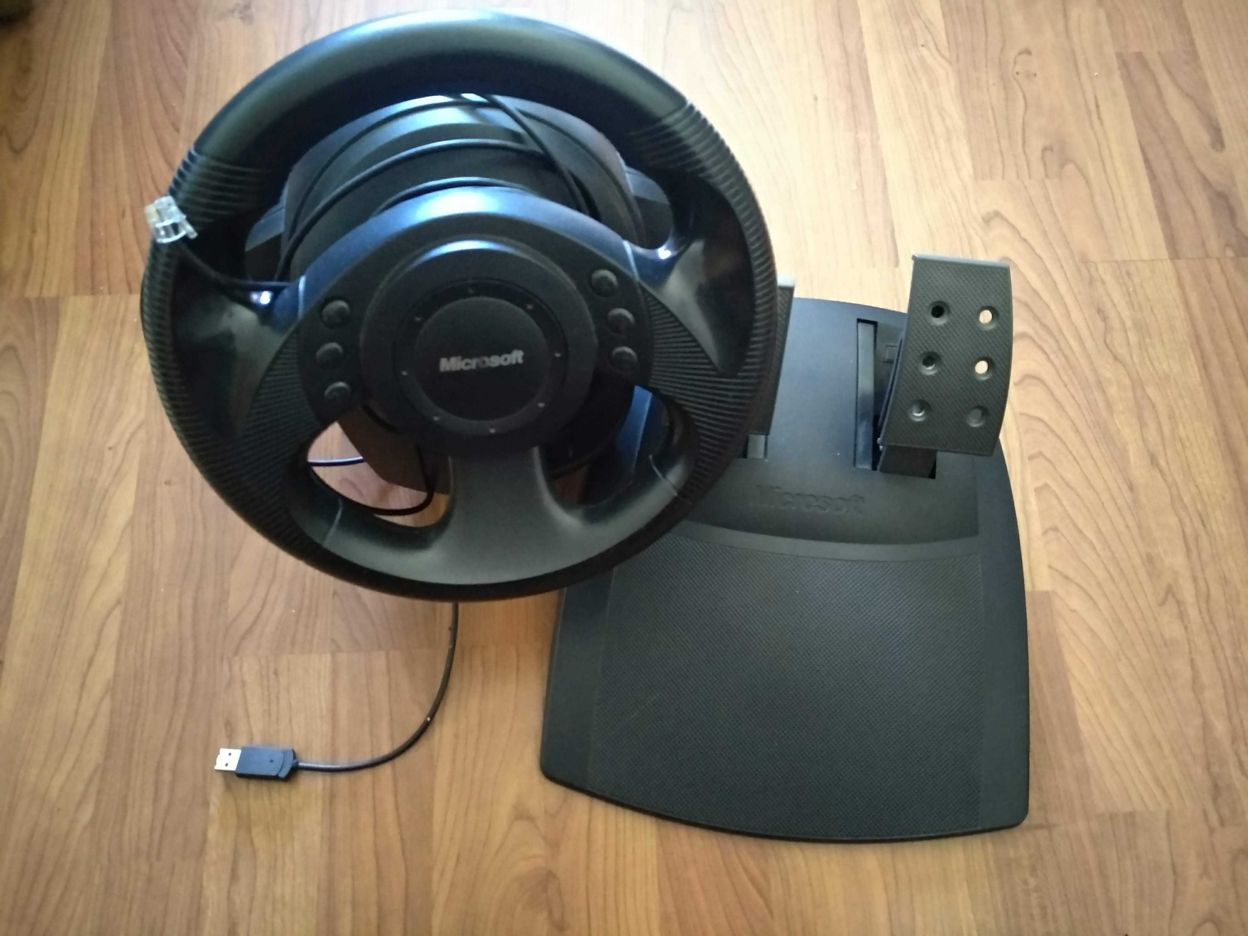 microsoft sidewinder steering wheel