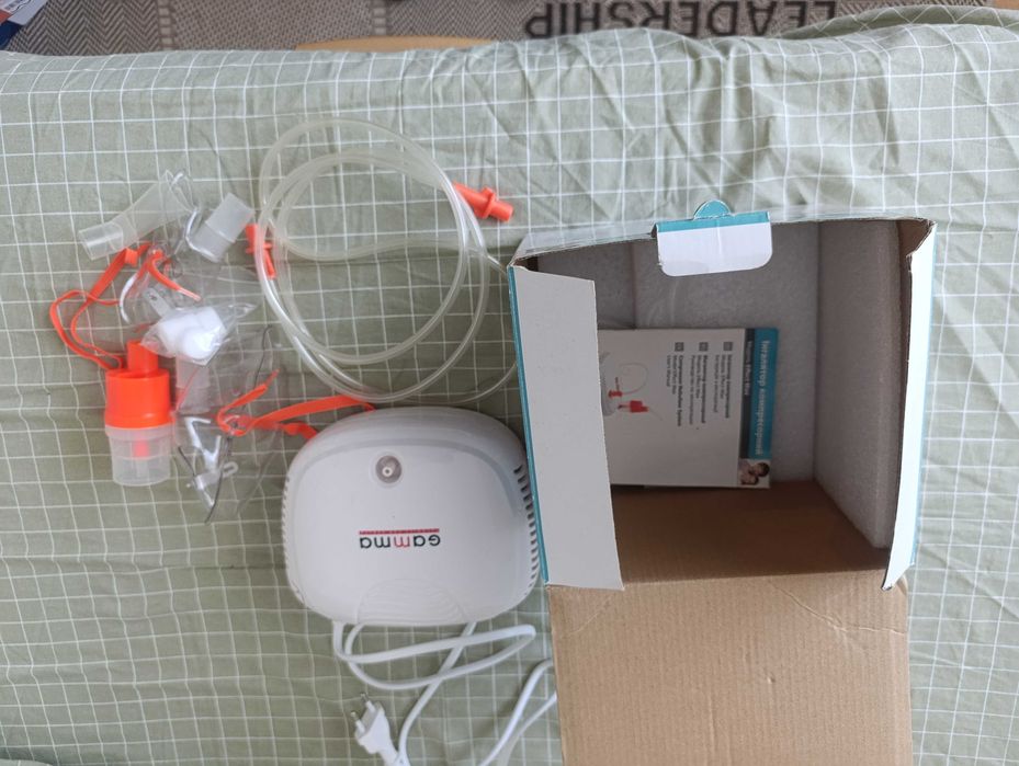 Компресорний інгалятор Gamma Effect Max – домашній лікар