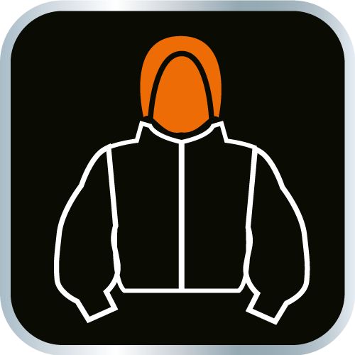 Kurtka robocza ostrzegawcza ocieplana, pomarańczowa, rozmiar L