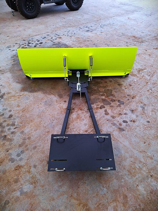 Pług do śniegu do quada spych FLUO 150cm zaczep KLIK płyta PRODUCENT