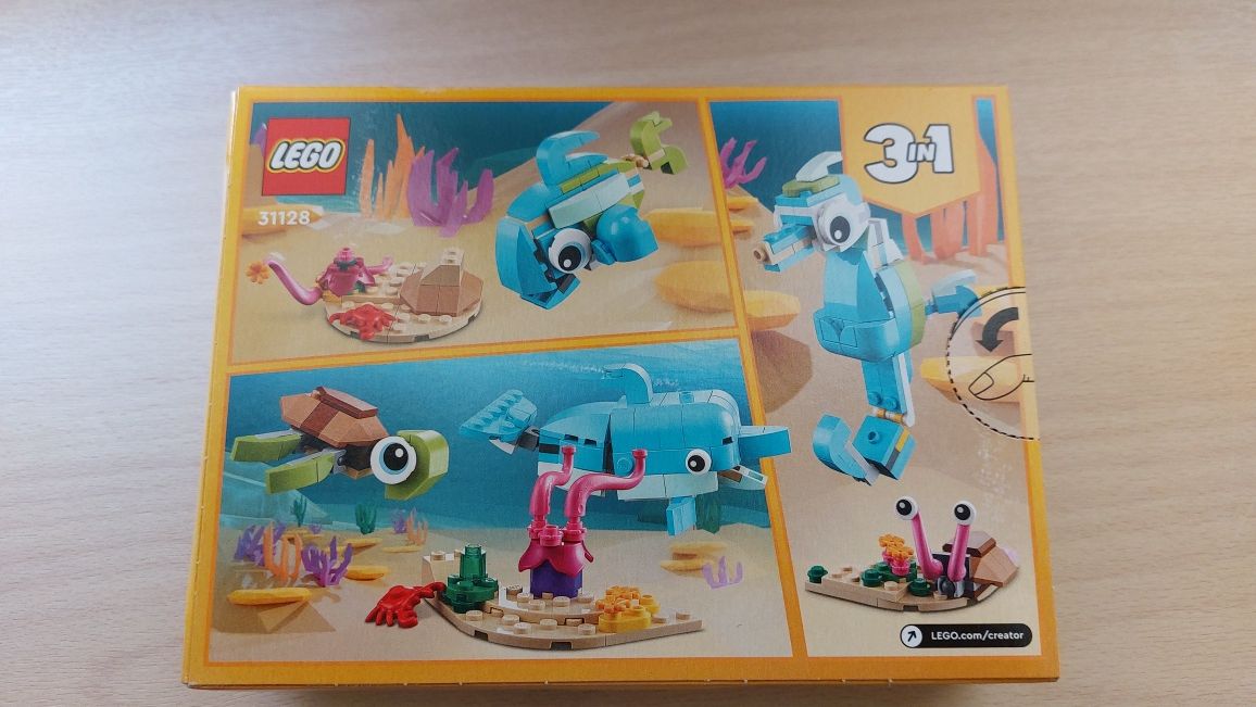 Lego Defin I żółw 31128 , nowy