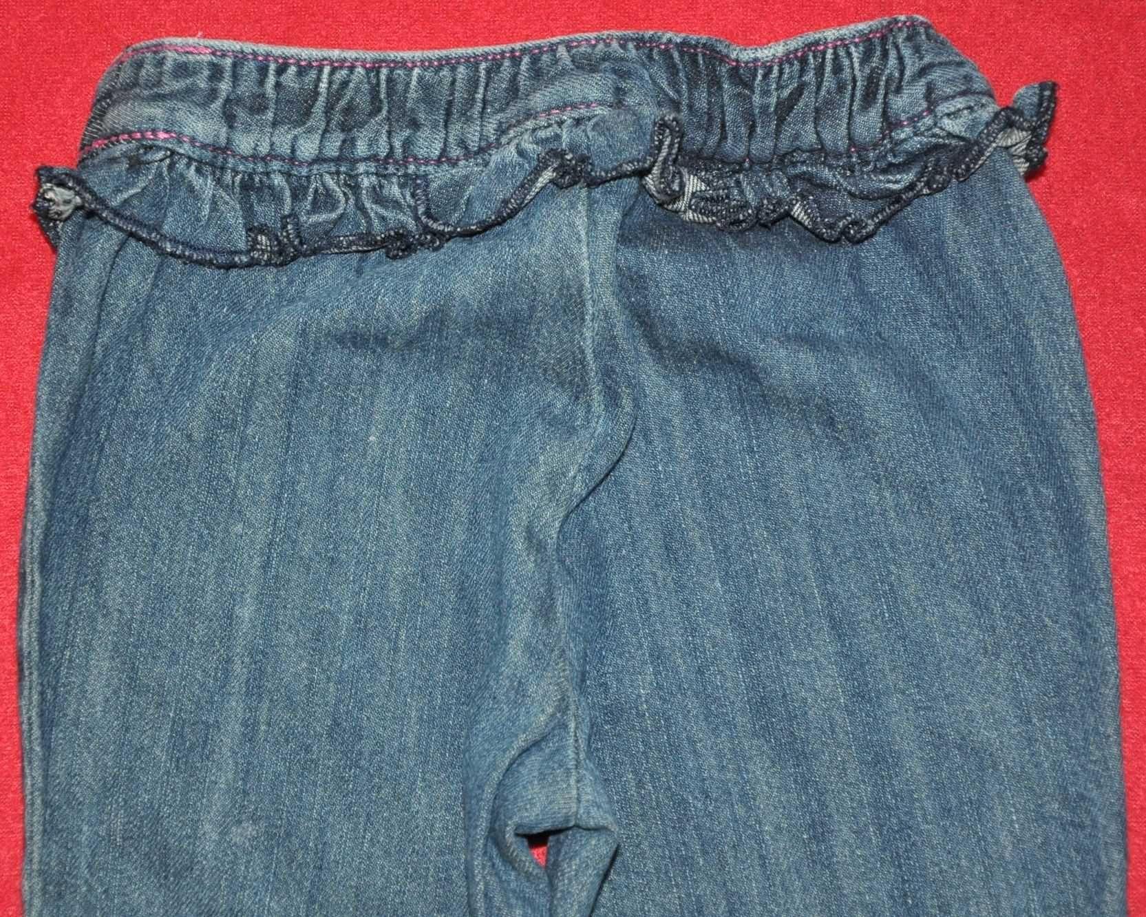 Spodnie GYMBOREE ( 12-18m) jeansowe śliczne, dżinsowe 80-86 /Carters
