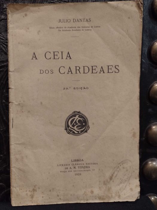 A Ceia dos Cardeais - Júlio Dantas 1920